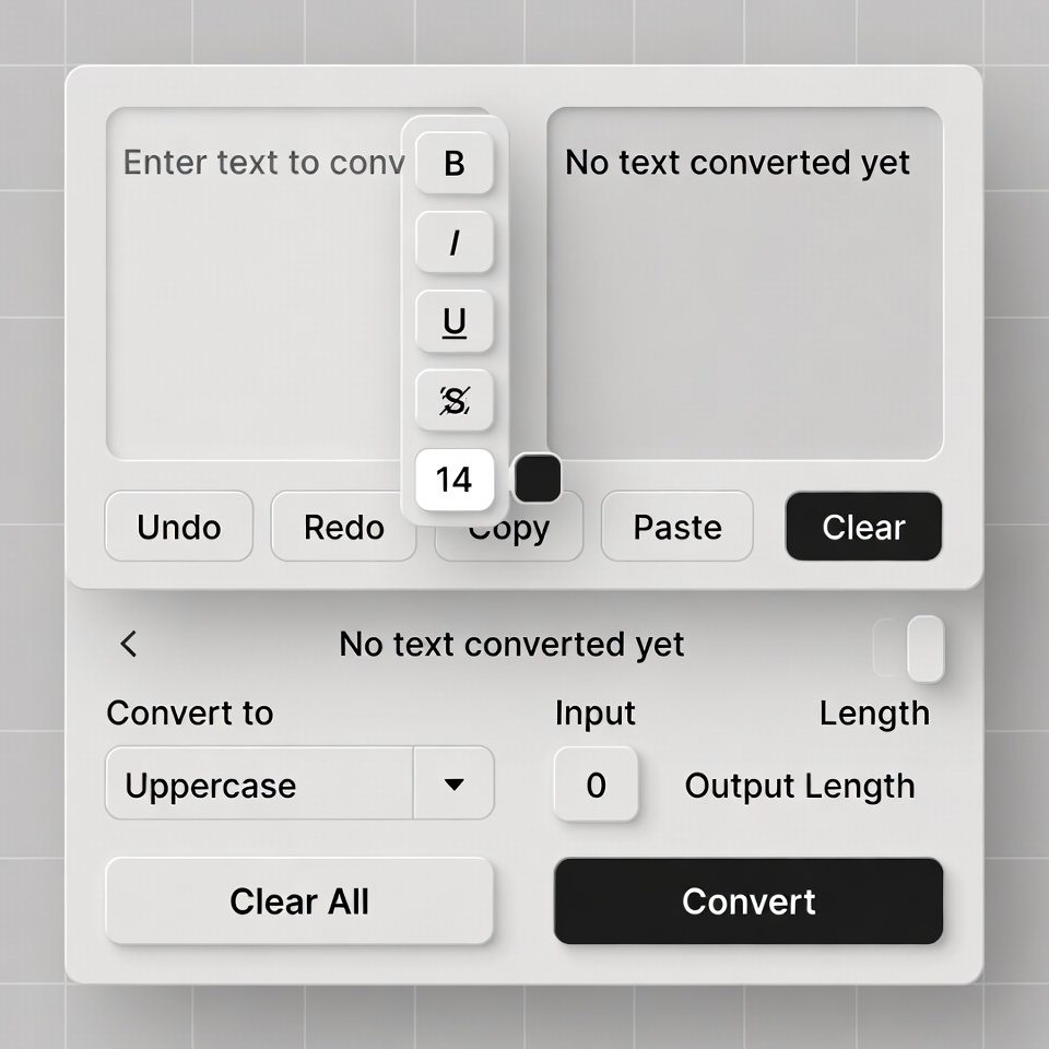 Uppercase converter