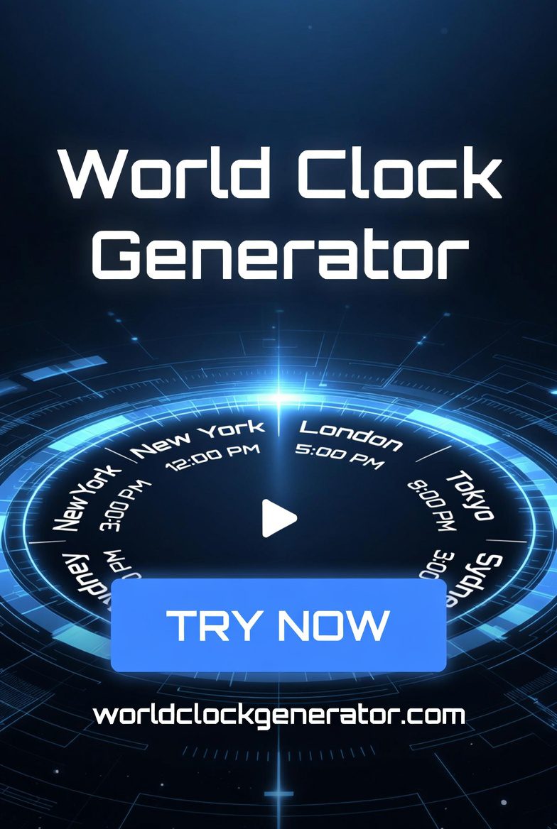World Clock Generator