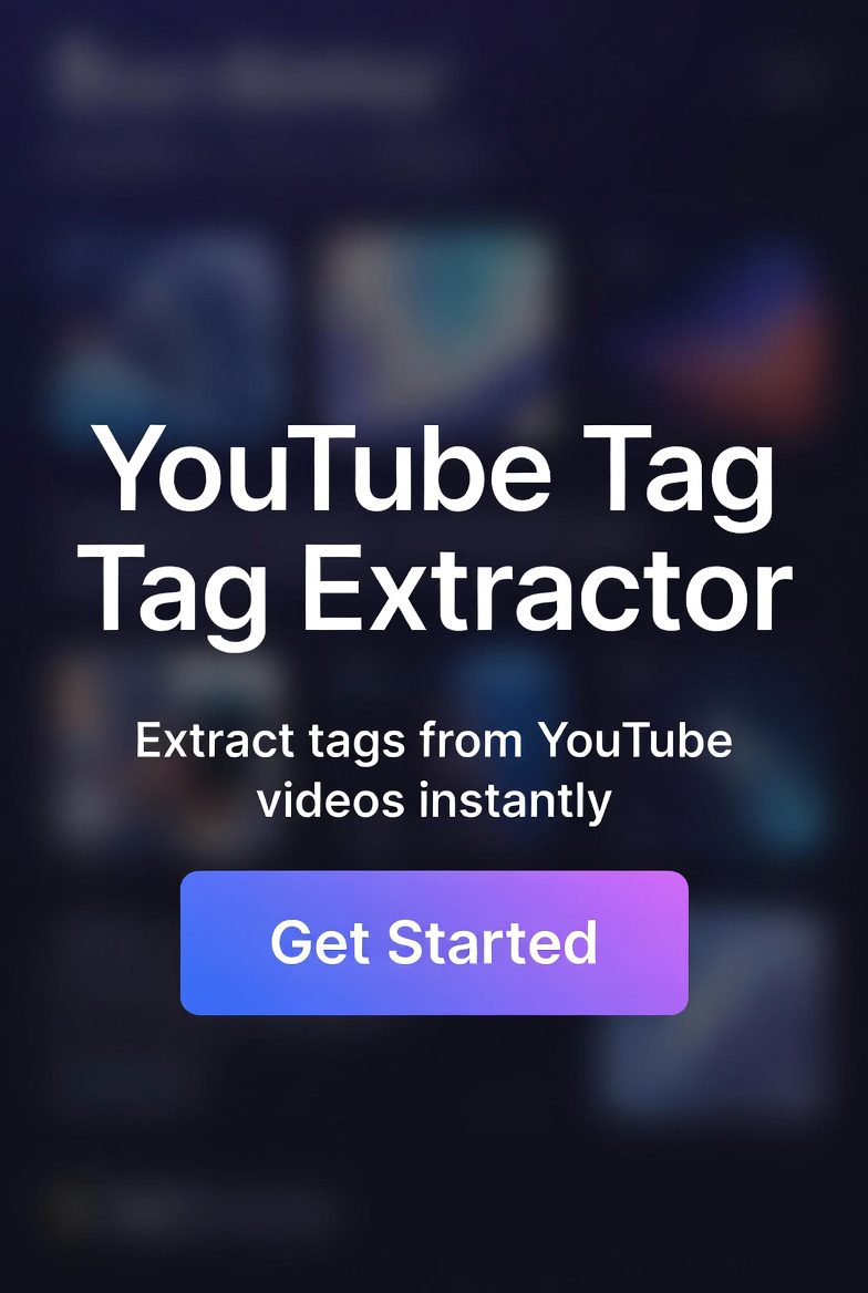 YouTube Tag Extractor